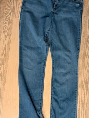 Classic Straight-Leg Blue Jeans old navy